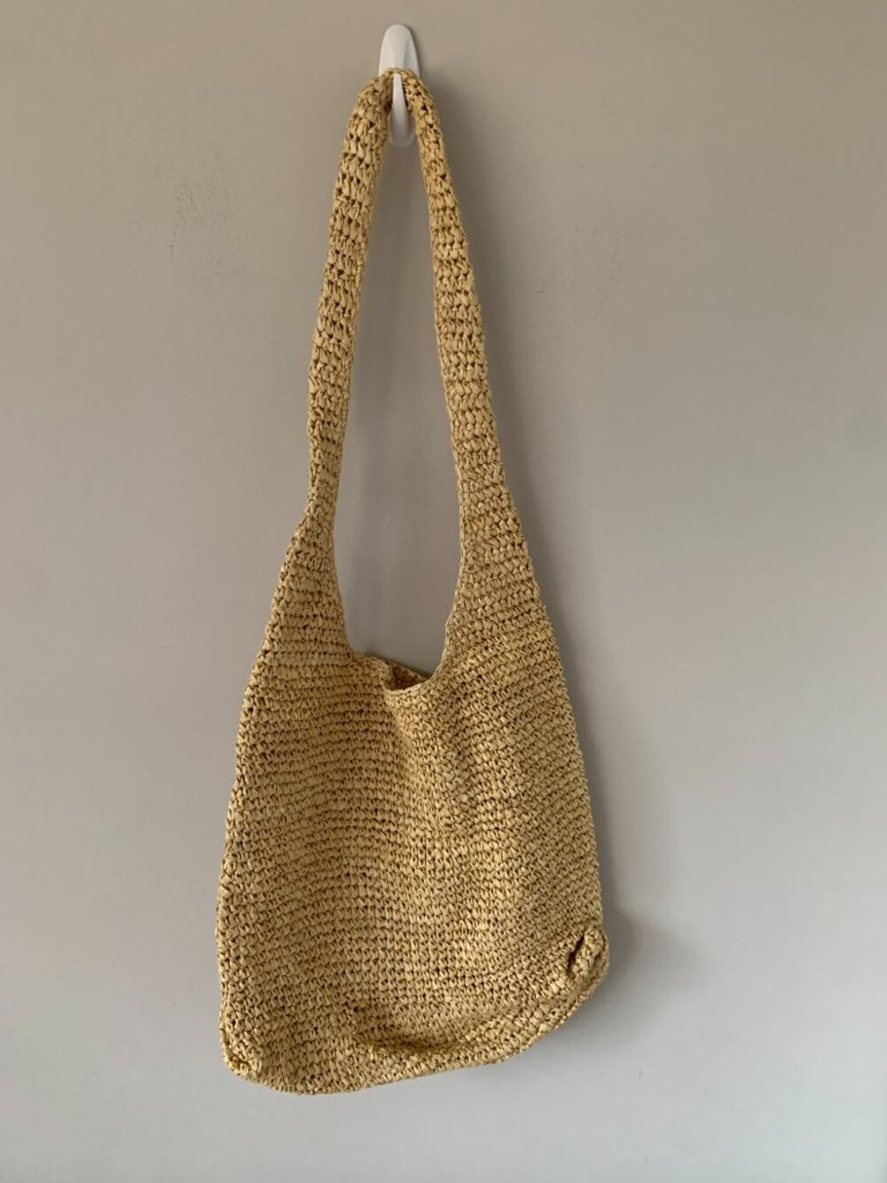 JCrew Raffia sack bag - Picture 2 of 4
